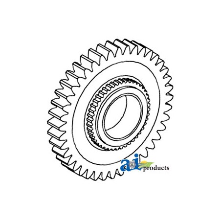 A & I Products Gear, Transmission, 3rd 1.7" x8.1" x7.4" A-1687429M91